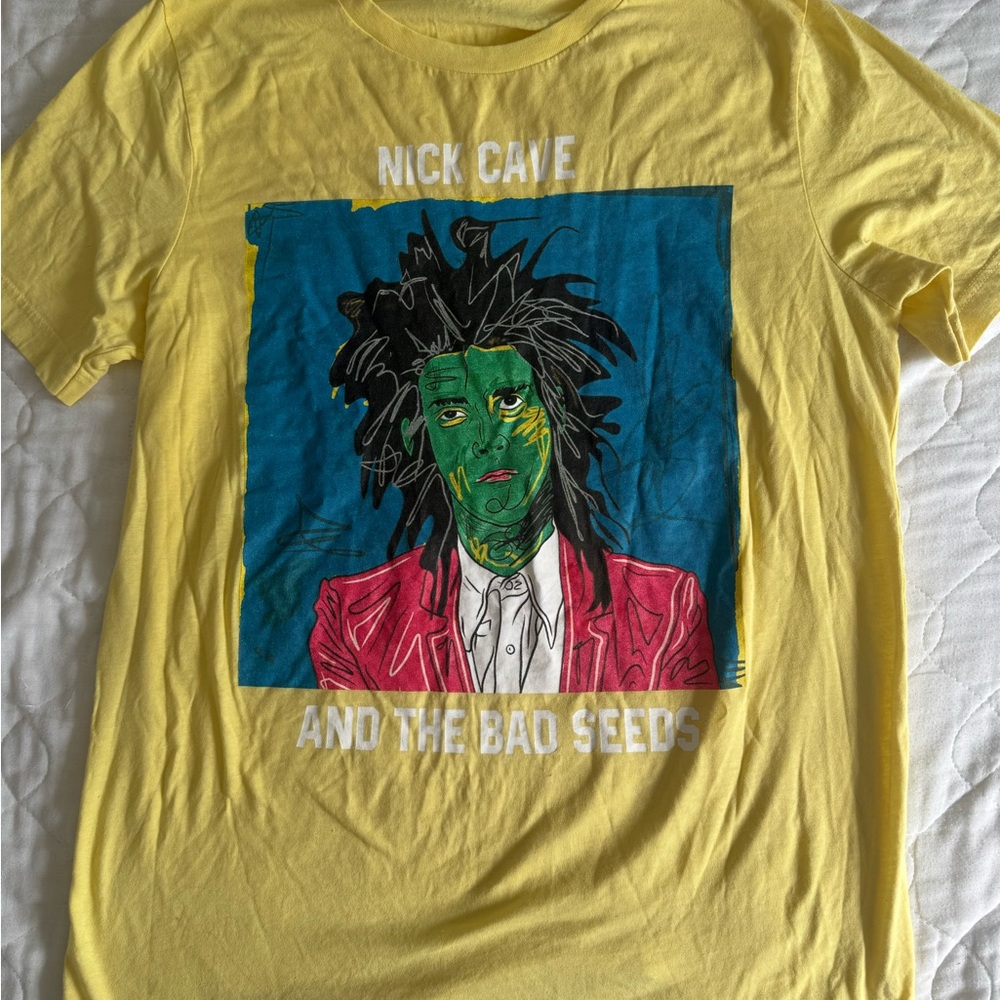 Nick Cave and The Bad Seeds T-Shirt designed by me, @nathanclarkevisuals
